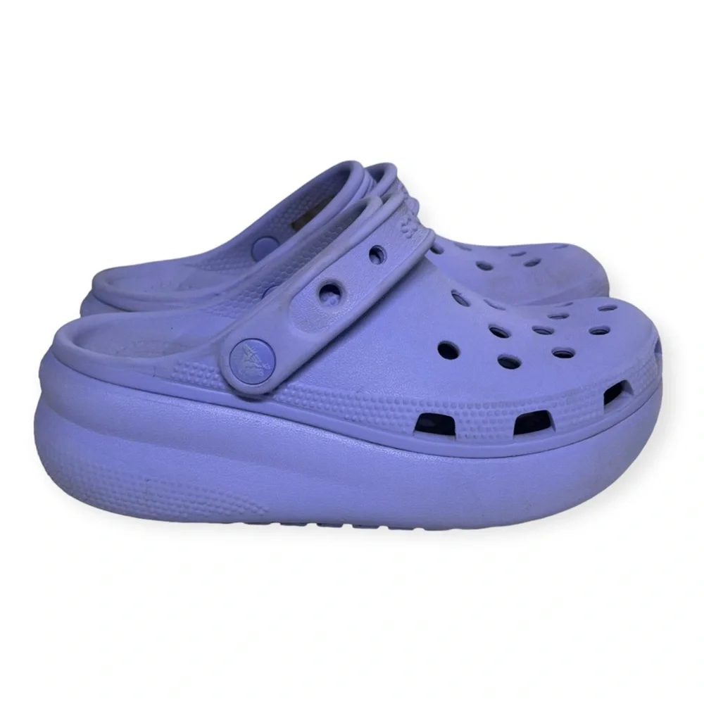 CROCS Kids Purple Classic Clog Sandals